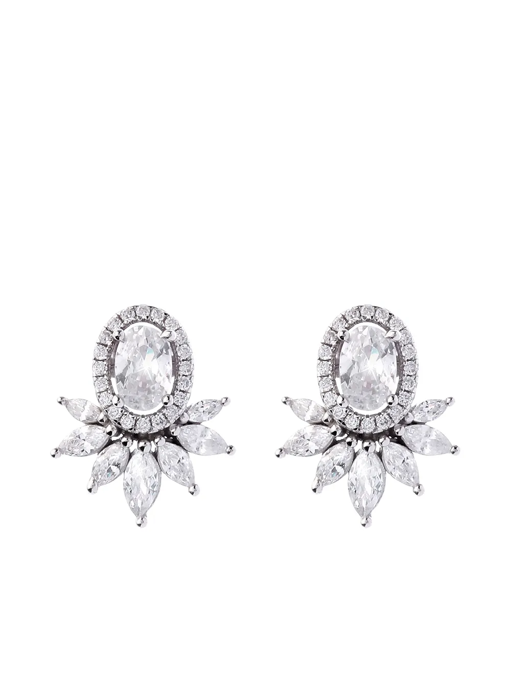 Apples & Figs серьги-гвоздики Rose Crown