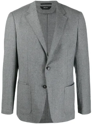 wool casual blazer