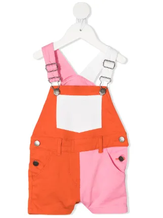 colour-block Denim Dungarees - Farfetch