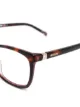 MISSONI EYEWEAR tortoiseshell-effect rectangle-frame glasses