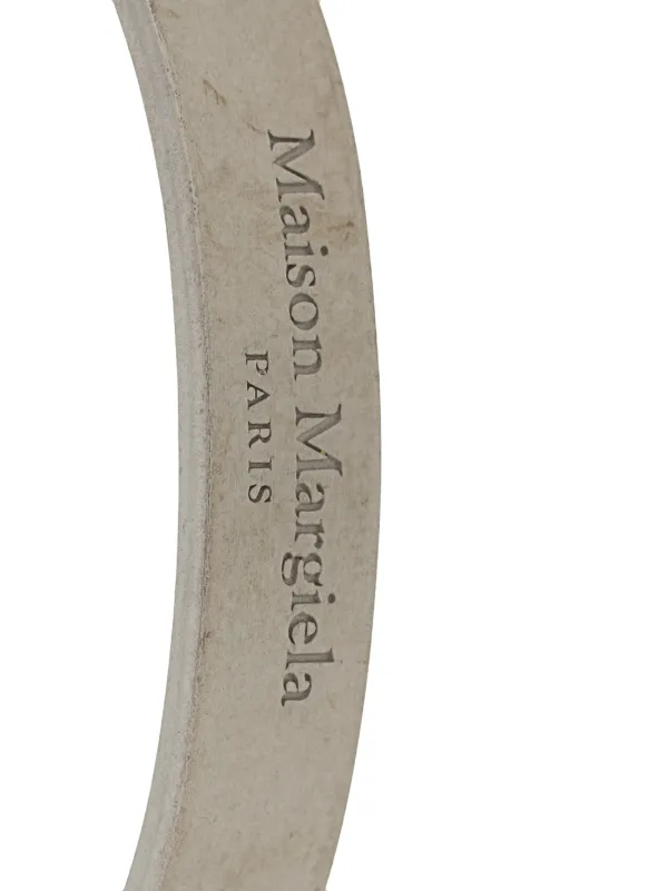 国内発送★関税込【Maison Margiela】ロゴカフブレスレット Maison Margiela マルジェラ Logo Cuff ロゴ カフ ブレスレット