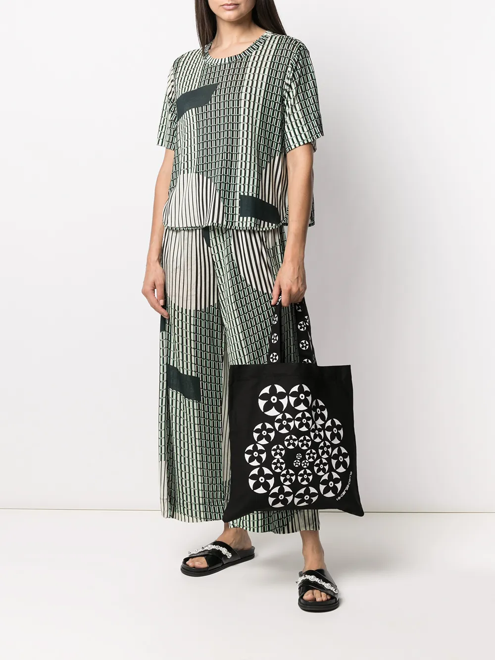 10 CORSO COMO tote con estampado gráfico | Totes | Image 2