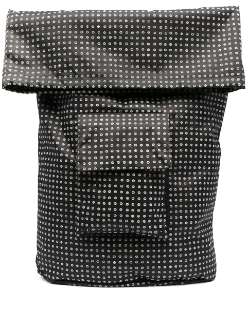 10 CORSO COMO spot print utility backpack