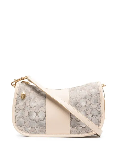 Coach Bolsa tiracolo Swinger monogramada