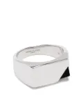 Capsule Eleven Jewel Beneath signet ring - Silver