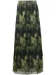 Image 1 of GANNI pleated georgette maxi skirt