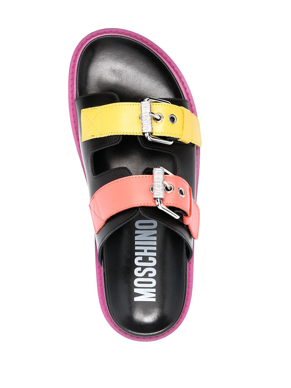 фото Moschino сандалии с пряжками