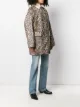 R13 leopard-print double-breasted coat