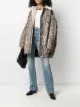 Image 2 of R13 leopard-print double-breasted coat