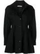 Image 1 of T By Alexander Wang single-breasted gathered coat