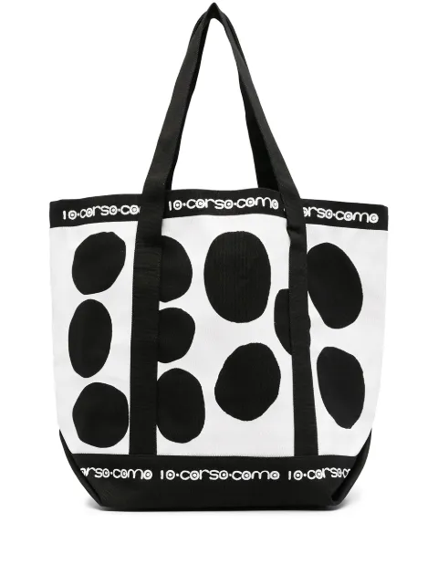 10 CORSO COMO Borsa tote bicolore