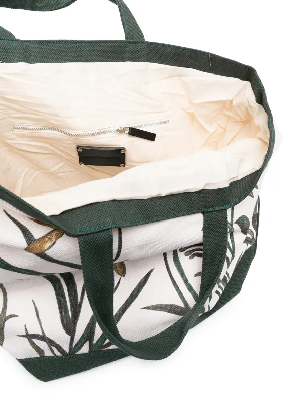 ★10 CORSO COMO★Flora Canvas Bag 10 CORSO COMO Floral Print Tote Bag | Neutrals | FARFETCH