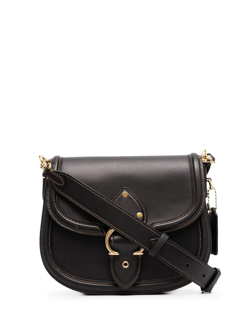 coach beat leather shoulder bag