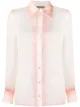 Image 1 of Alberta Ferretti gradient-effect silk shirt