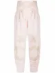 Image 1 of Alberta Ferretti brocade embellished tapered trousers
