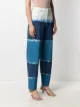 Alberta Ferretti tie dye tapered jeans