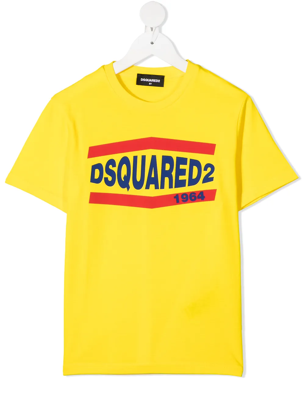 

Dsquared2 Kids playera con logo estampado - Amarillo