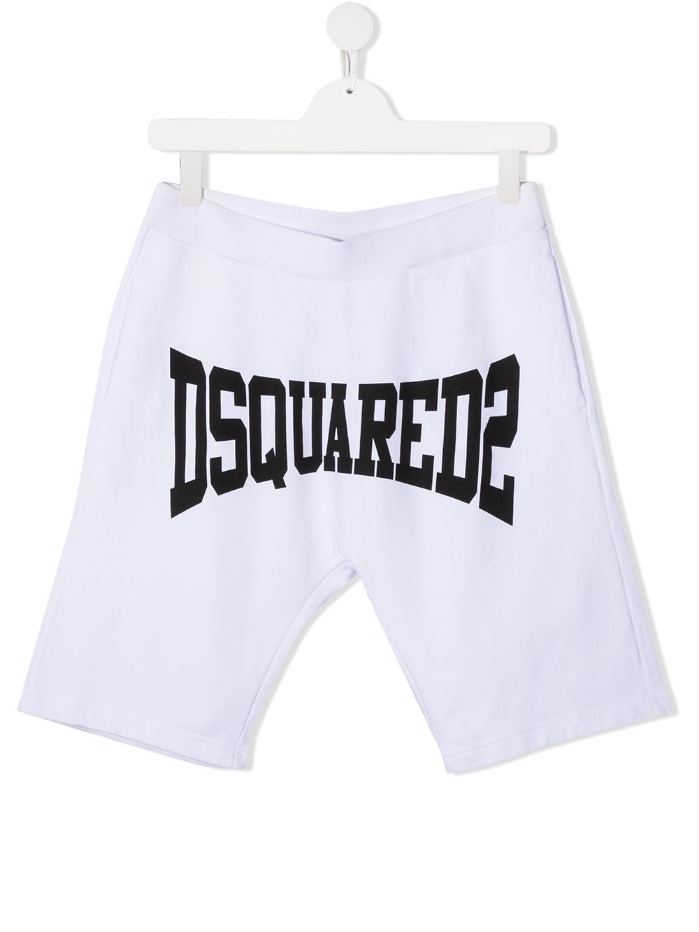 фото Dsquared2 kids спортивные шорты с логотипом