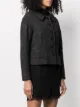 Louis Vuitton bow detailing buttoned jacket