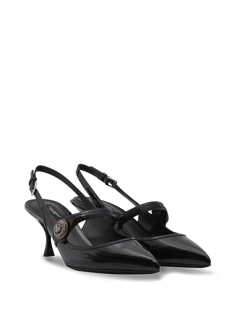 Dolce & Gabbana kitten-heel Slingback Pumps - Farfetch