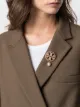 Image 2 of Tory Burch pearl-detailed stud-embellished pin