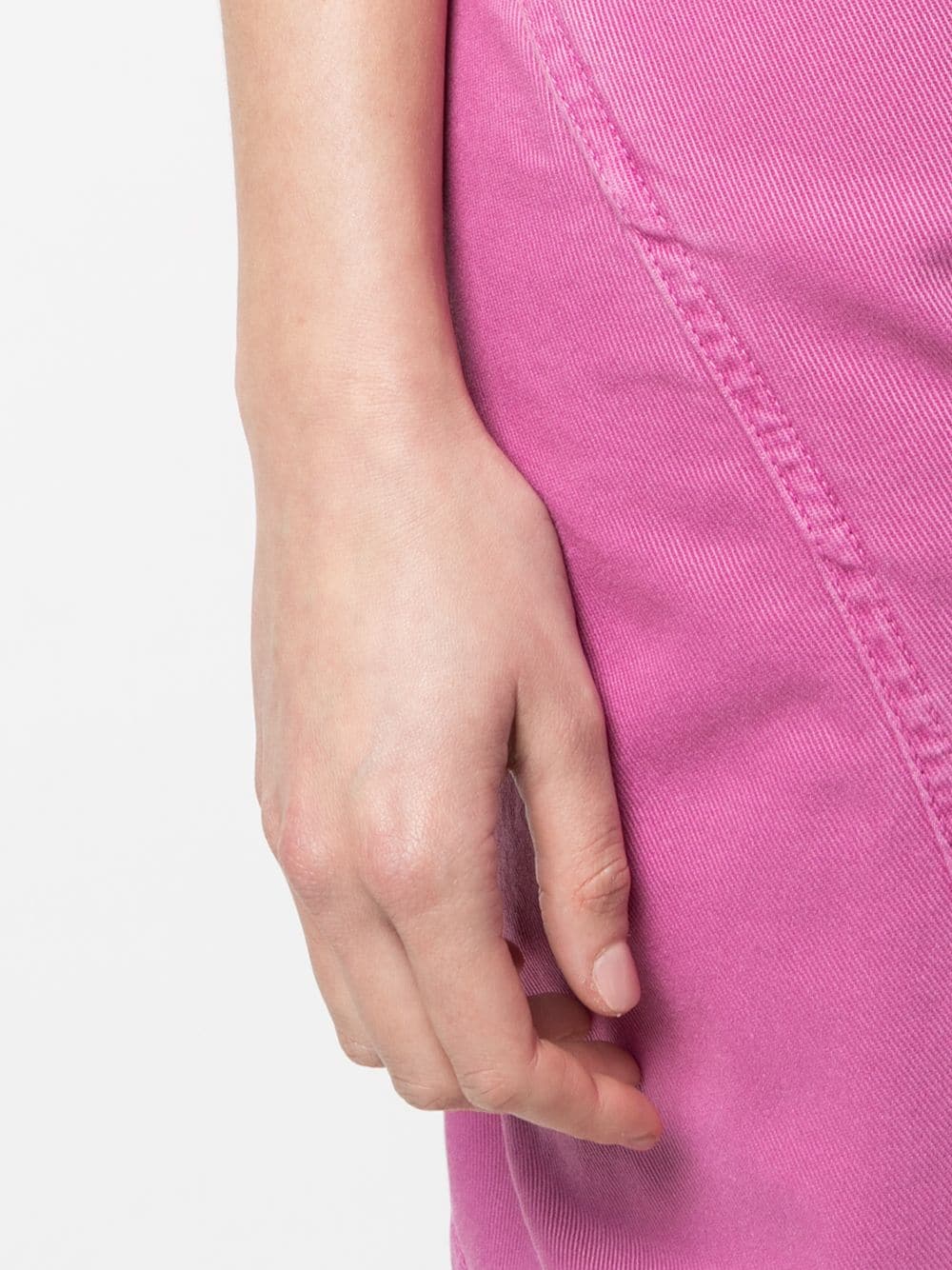 Shop Alberta Ferretti High-rise Straight-leg Trousers In Purple