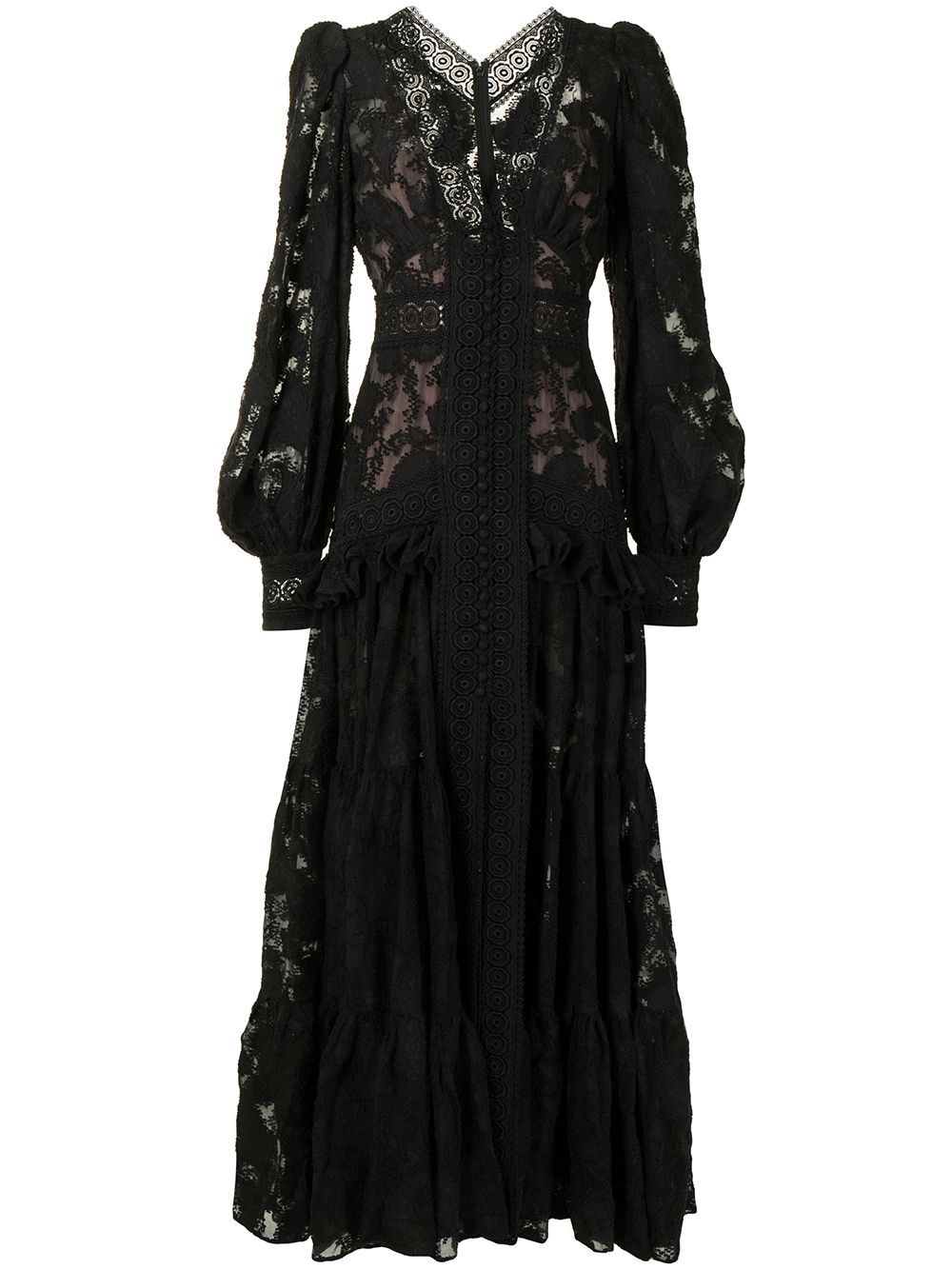 фото Acler платье suffield с английской вышивкой