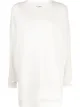 Image 1 of GANNI logo-embroidered sweatshirt