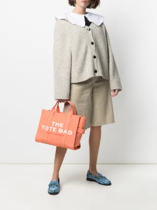 slogan-print tote bag展示图