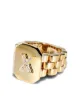 Image 1 of SHAY 18kt yellow gold and diamond signet ring