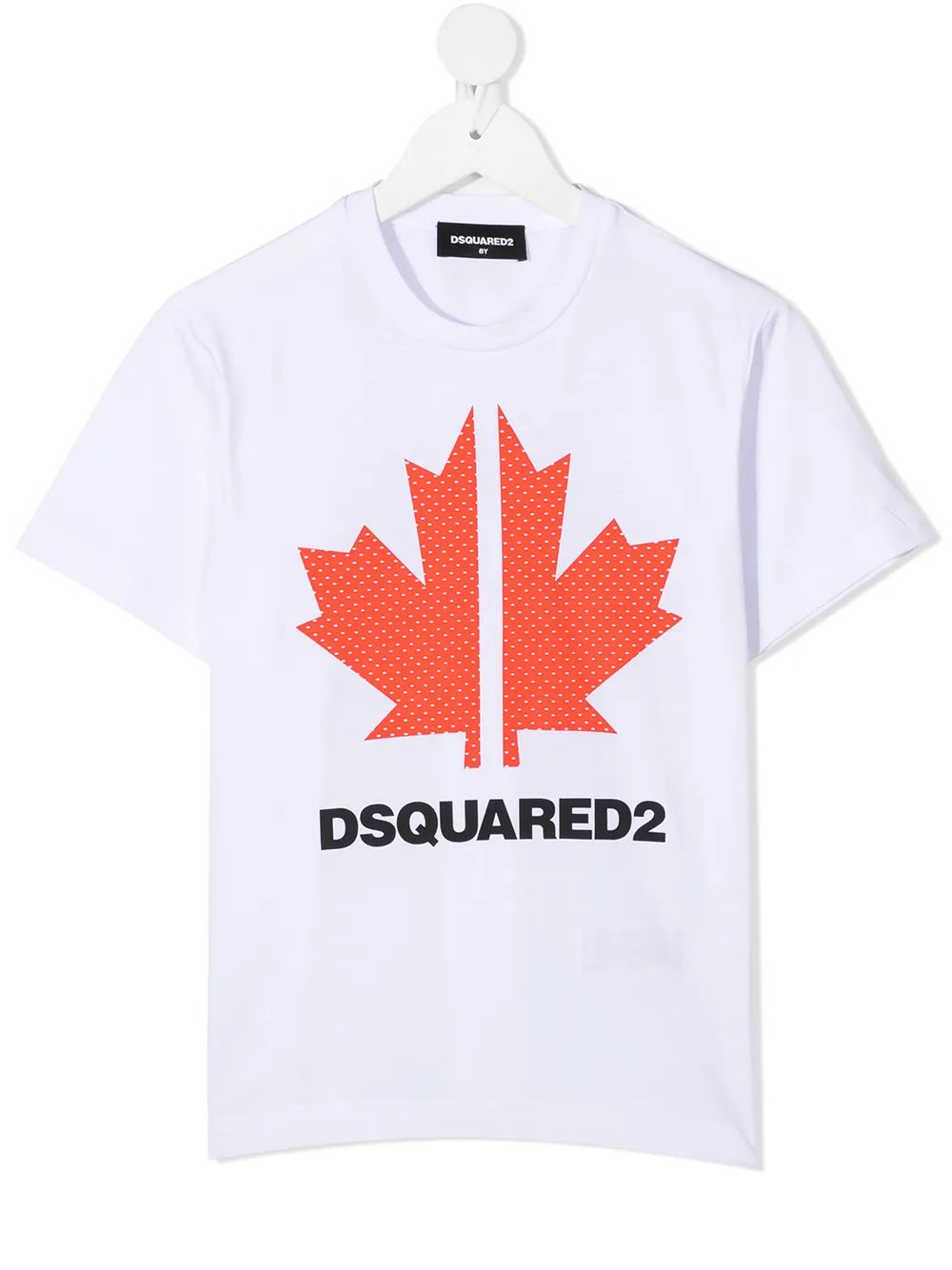 

Dsquared2 Kids playera con logo estampado - Blanco