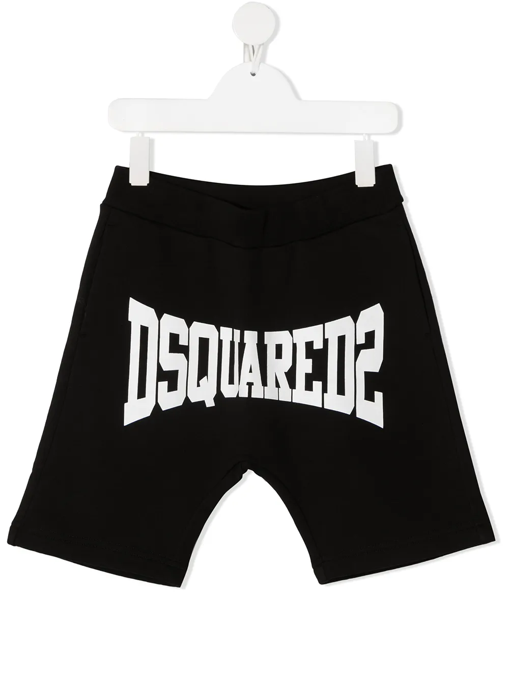 

Dsquared2 Kids logo-print track shorts - Black