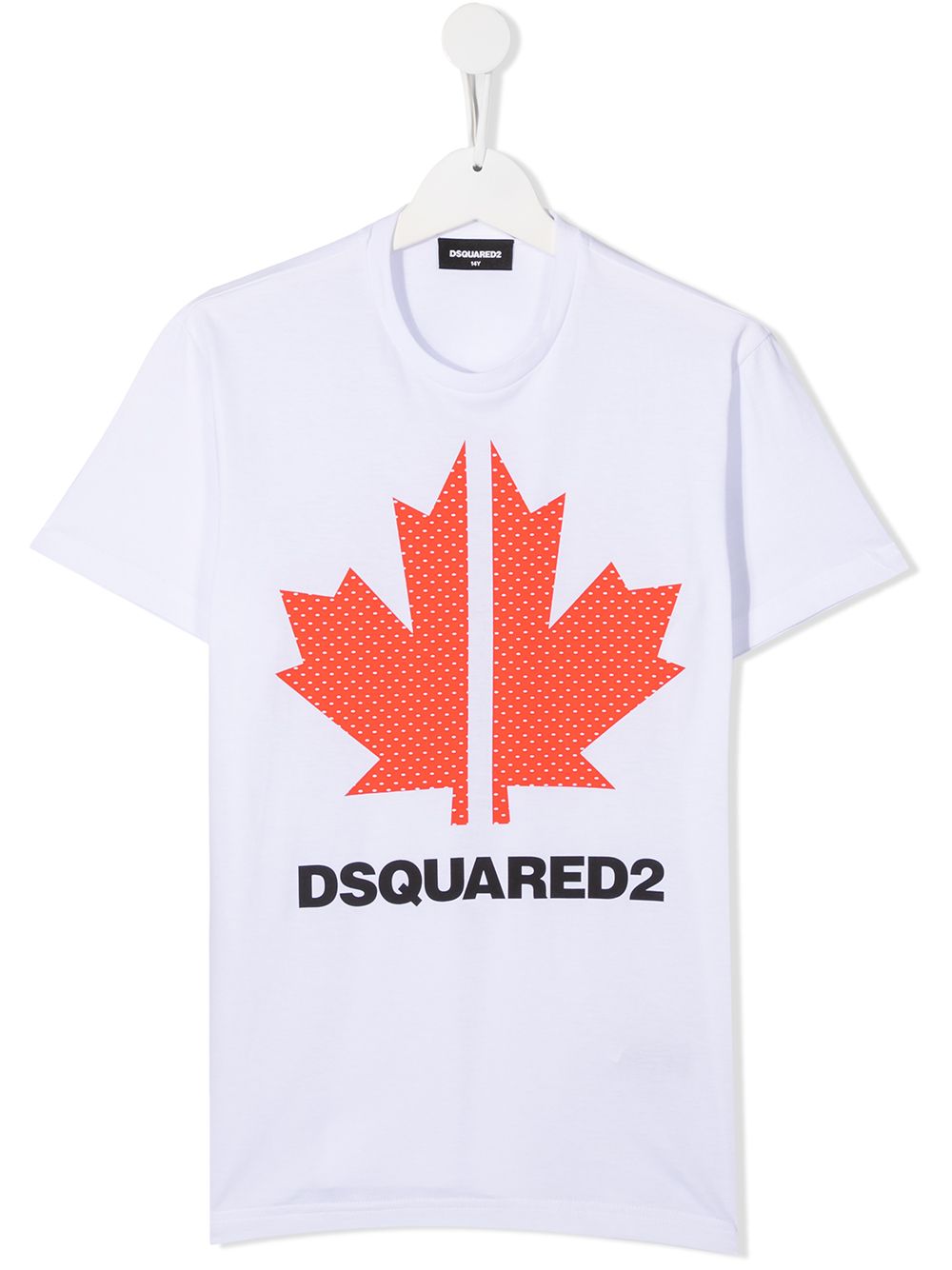 фото Dsquared2 kids футболка с логотипом