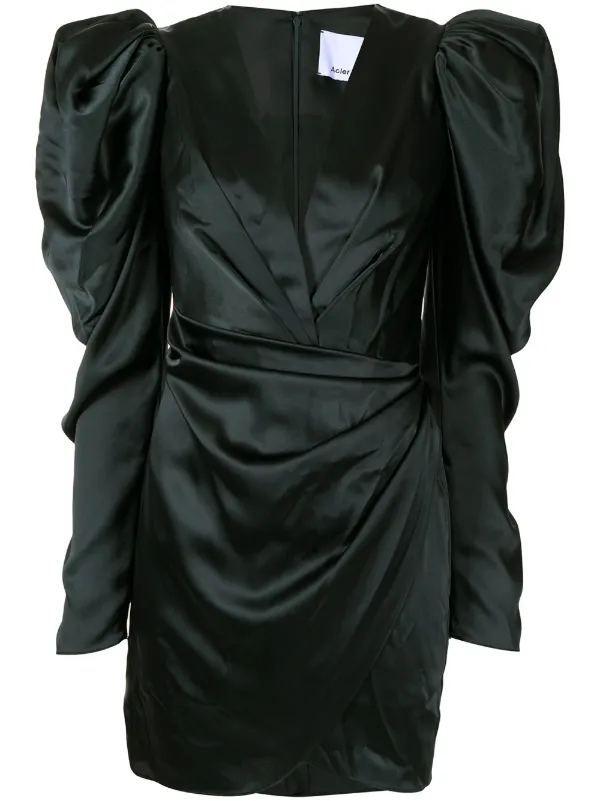 acler green dress
