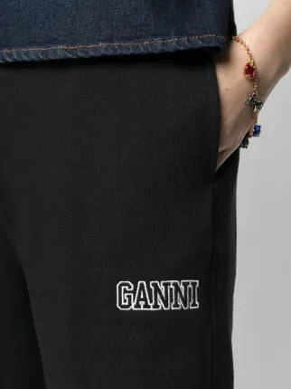 logo-embroidered track pants展示图