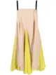 Image 1 of Nina Ricci pleated panel dress