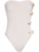 Image 1 of Alexandra Miro Bella bandeau cut-out swimsuit