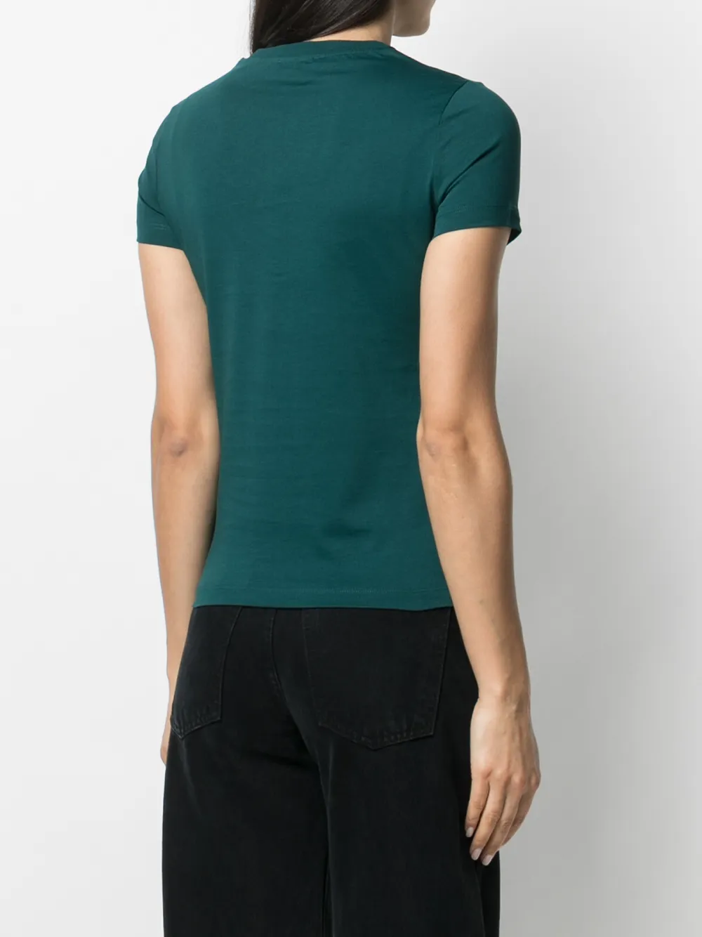 Kenzo T-shirt met tijgerpatroon Groen