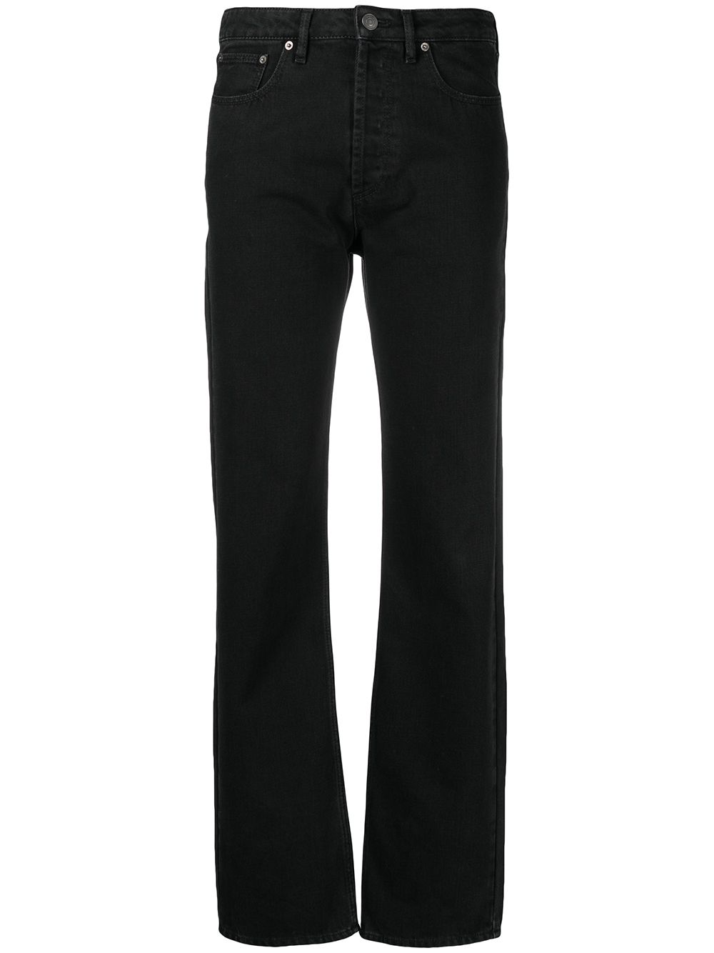 

Kenzo mid-rise straight-leg jeans - Black