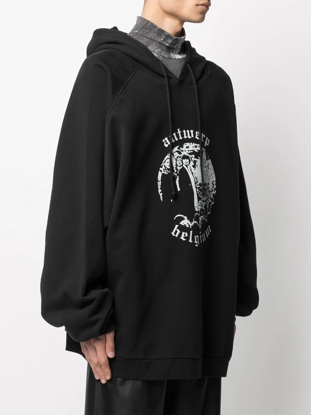 Raf Simons graphic-print Oversized Hoodie - Farfetch