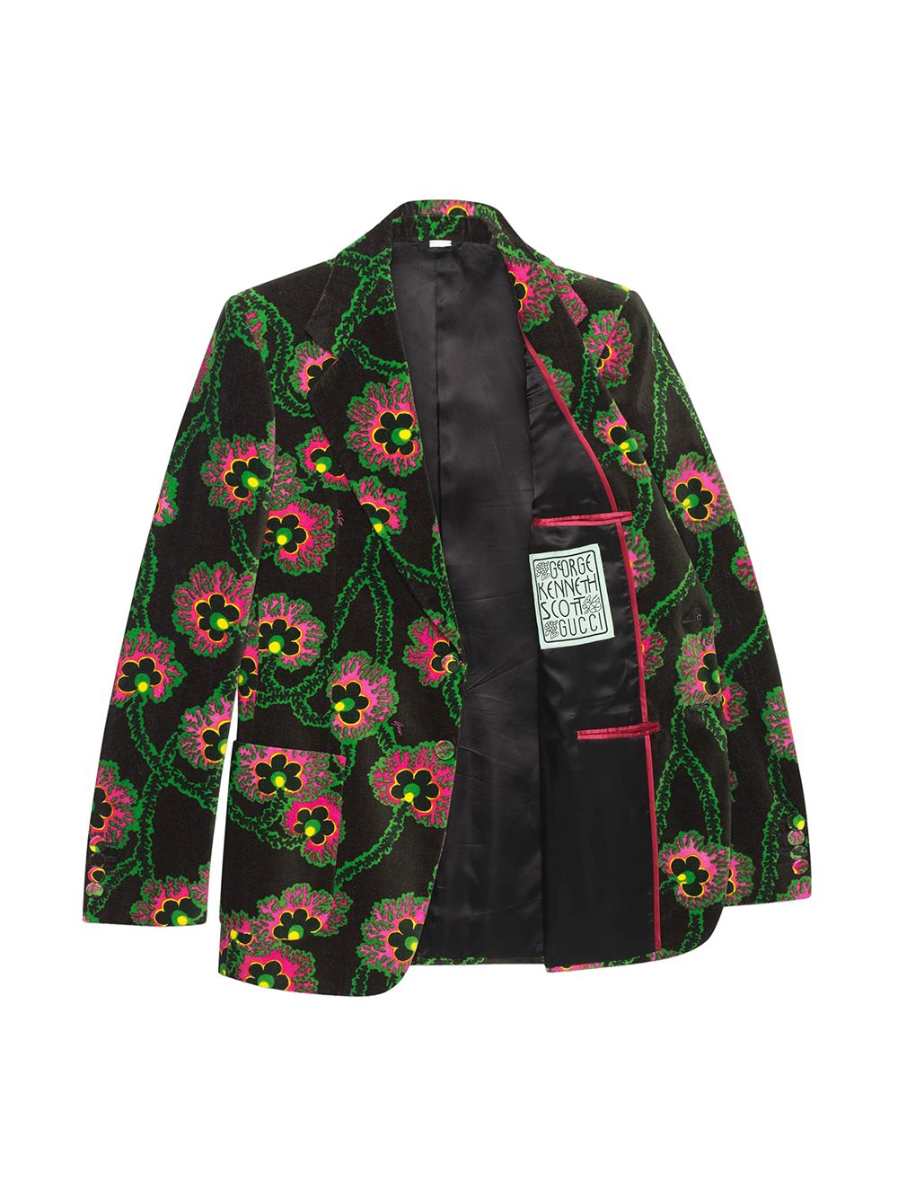 Gucci GG Floral Blazer - Farfetch