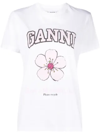 Shop white GANNI \