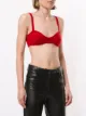 Khaite knitted bra top
