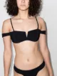 Alexandra Miro Lola off-shoulder bikini top