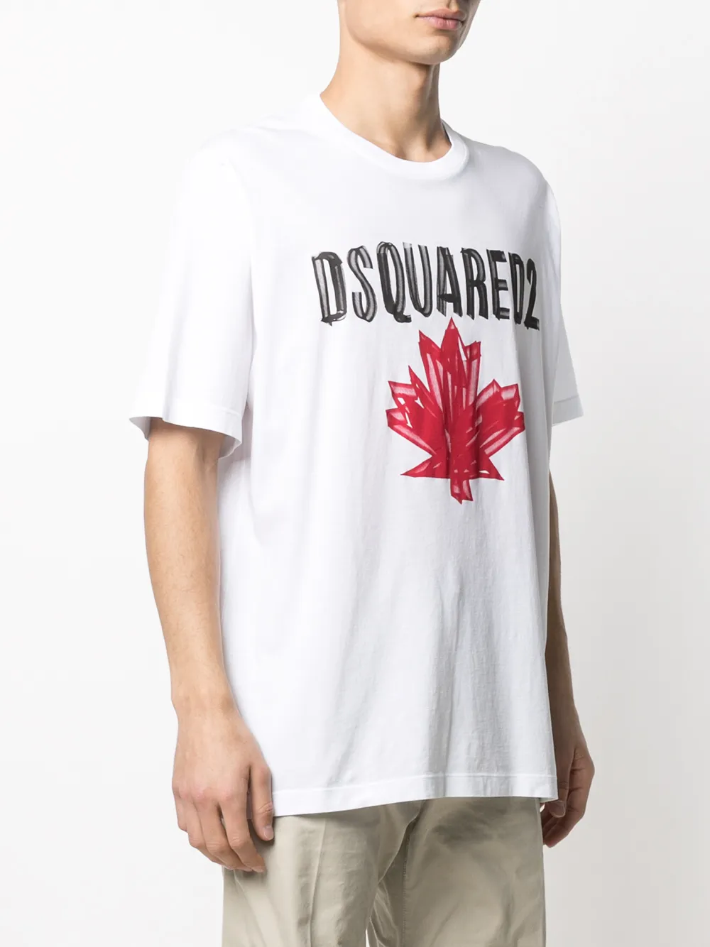 фото Dsquared2 футболка canada с логотипом