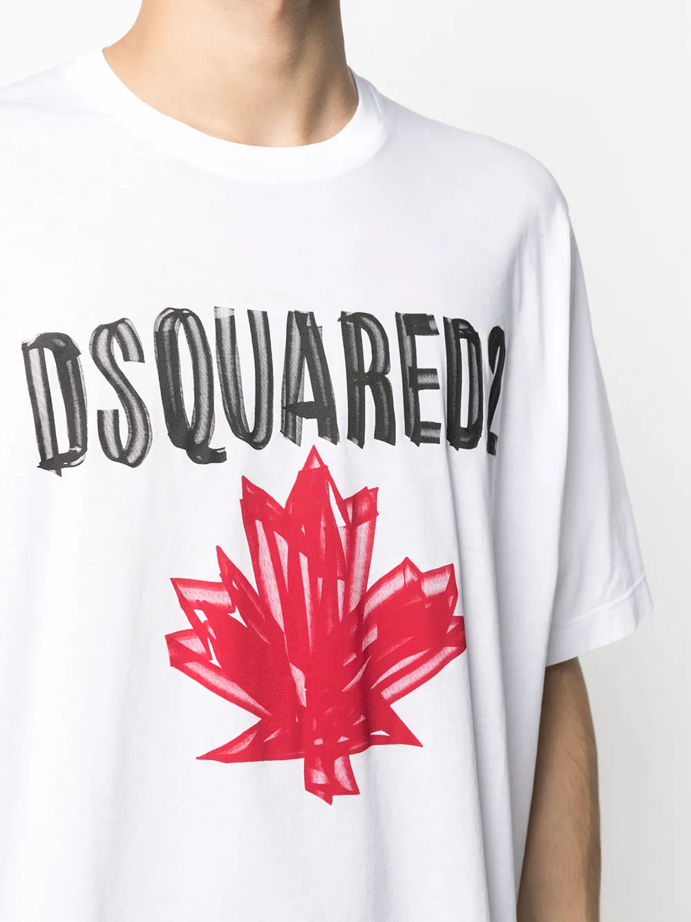 фото Dsquared2 футболка canada с логотипом