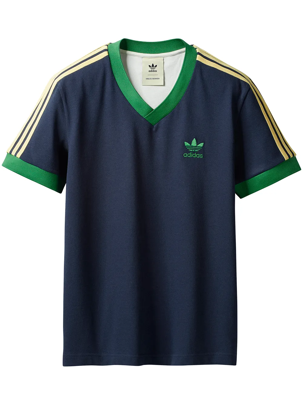 Adidas x Wales Bonner V-neck T-shirt - Farfetch