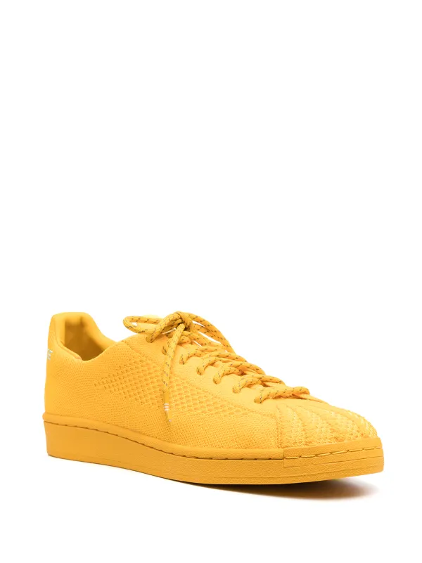 adidas superstar primeknit men yellow