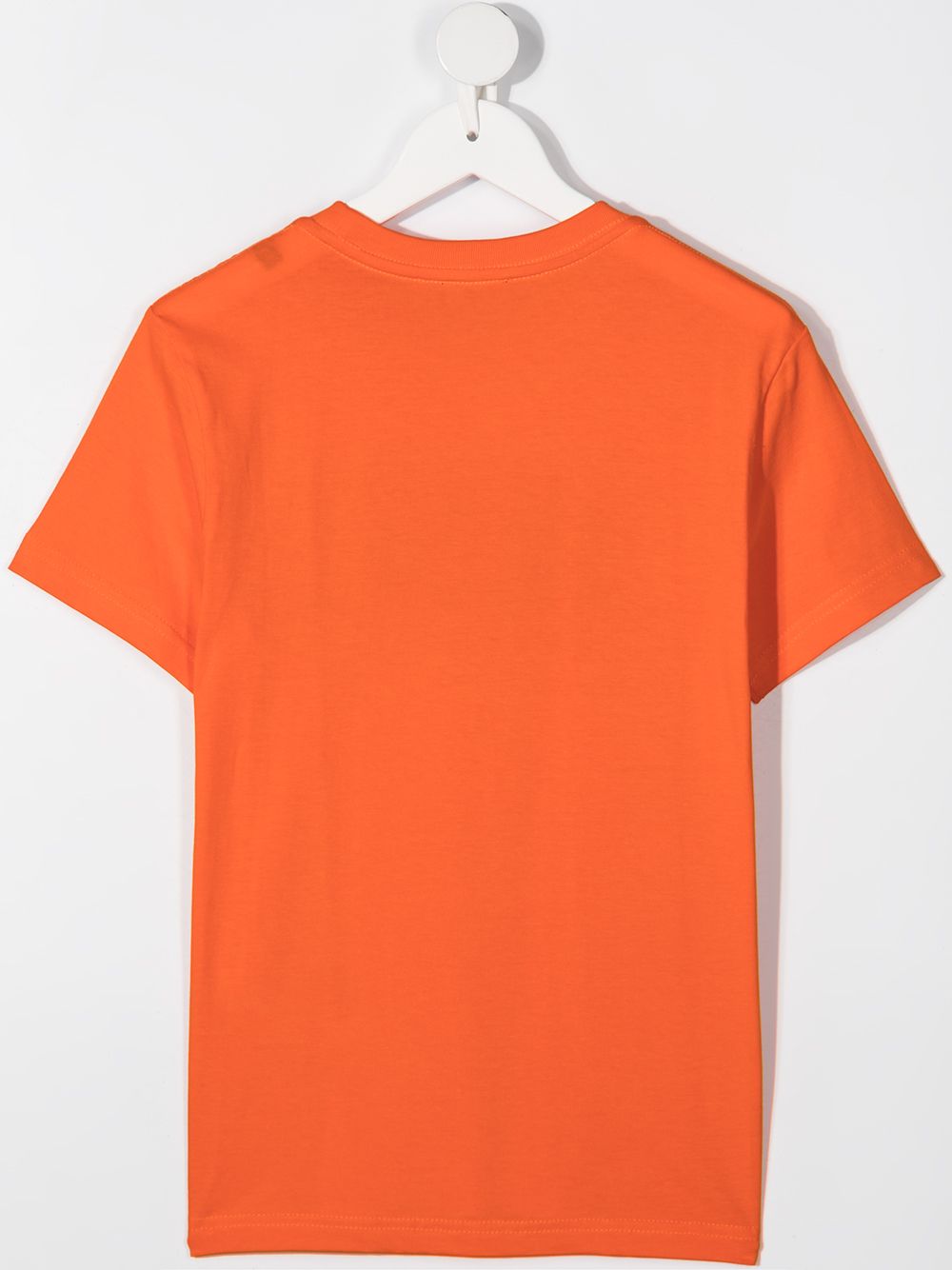 Diesel Kids T-shirt met logoprint - Oranje