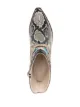 Sophia Webster snakeskin western boots with embroidery detail